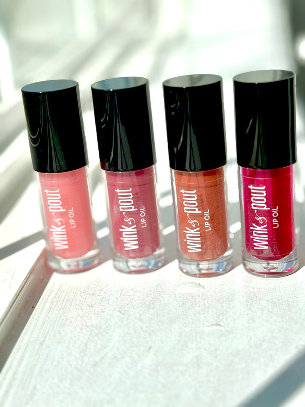 Lip Oil “Glam Glow” (Soft Pink)