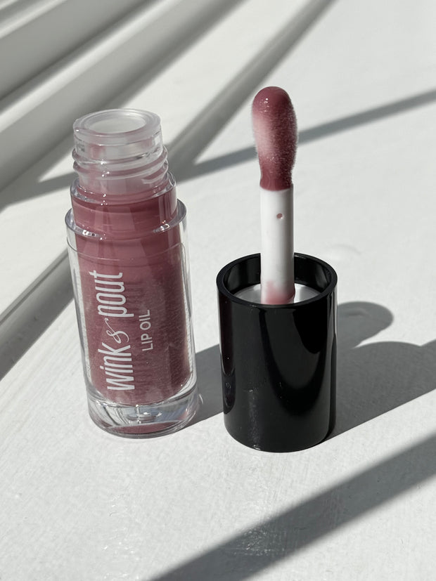 Lip Oil “Luxe” Glow (Mauve)