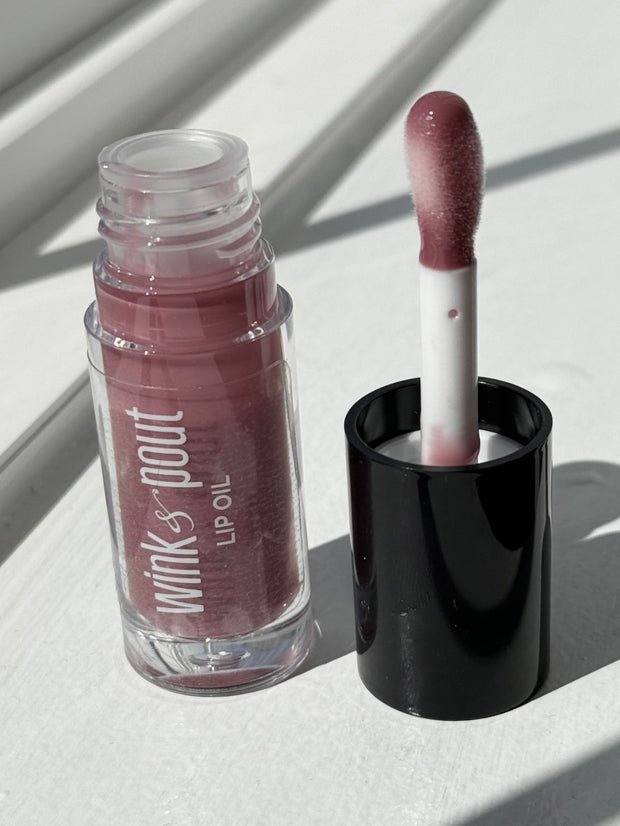 Lip Oil “Luxe” Glow (Mauve)