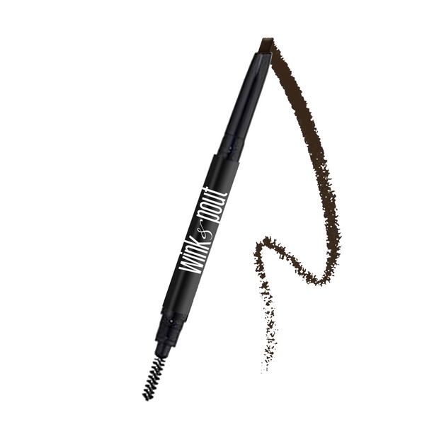 Sweat proof Eyebrow pencil DEEP BROWN